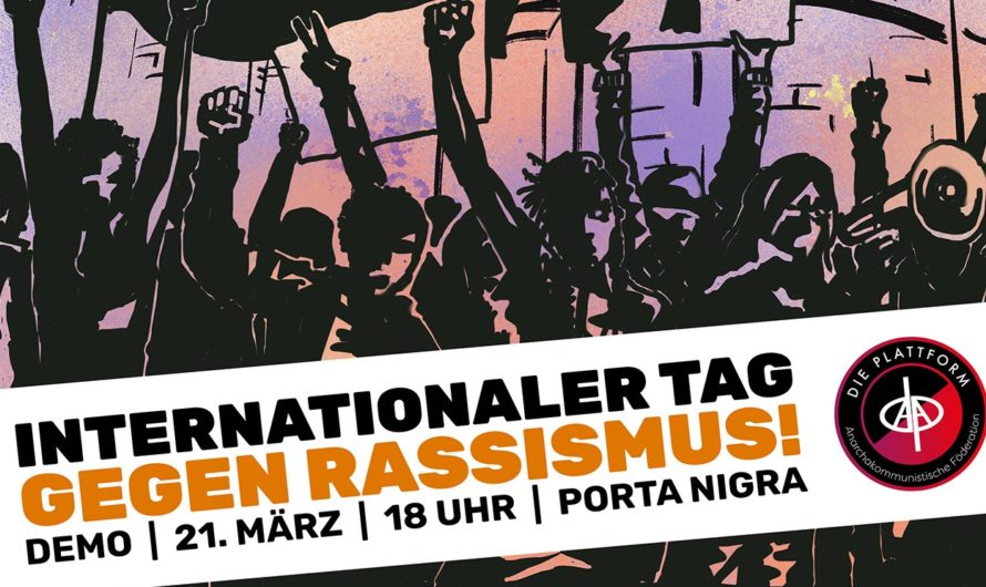 Internationaler Tag gegen Rassismus – Demonstration